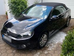 Schwarz Gebraucht 2012 VW Golf Cabriolet Cabrio | 6.340 € (Fairer Preis)