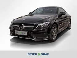 Schwarz Gebraucht 2016 Mercedes C300 AMG line Coupé | 24.790 € (Fairer Preis)