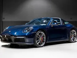 Blau Gebraucht 2021 Porsche 911 Targa 4S Chrono Cabrio | 179.992 €