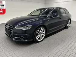 Blau (mondscheinblaumet.) Gebraucht 2018 Audi A6 S-Line Kombi | 30.980 € (Fairer Preis)