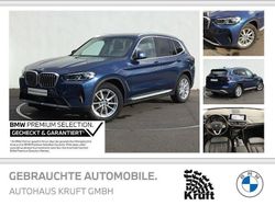 Blau (phytonicblau) Gebraucht 2022 BMW X3 Efficient Dynamics SUV | 37.399 € (Superpreis)