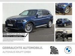 Blau (phytonicblau) Gebraucht 2022 BMW X3 Efficient Dynamics SUV | 39.997 € (Guter Preis)