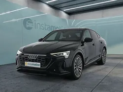 Schwarz Gebraucht 2023 Audi Q8 e-tron S-Line SUV | 62.283 € (Teuer)