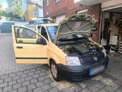 Gelb Gebraucht 2000 Fiat Panda Kleinwagen | 1.200 €