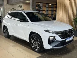 Weiß polar white / sol Gebraucht 2022 Hyundai Tucson N Line SUV | 29.400 € (Fairer Preis)