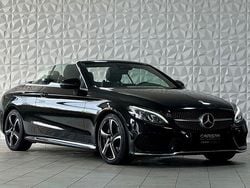 Schwarz Gebraucht 2017 Mercedes C220 AMG line Cabrio | 21.990 € (Teuer)