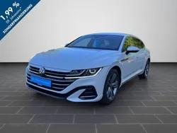 Weiß (oryxweiß perlmutteffekt) Gebraucht 2023 VW Arteon R-line Kombi | 40.790 € (Fairer Preis)