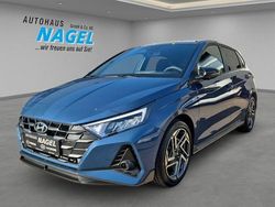 Blau (vibrant blue / mic) Neu 2025 Hyundai i20 N Line Limousine | 23.990 € (Etwas zu teuer)