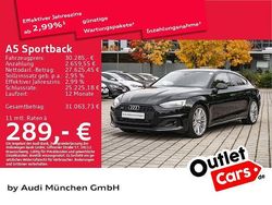 Mythosschwarz metallic Gebraucht 2021 Audi A5 Sportback Advanced Kleinwagen | 30.285 € (Fairer Preis)