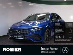 Blau / spektralblau Gebraucht 2024 Mercedes A180 Premium Limousine | 33.790 € (Fairer Preis)