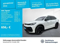 Oryxweiß perlmutteffekt Gebraucht 2024 VW Tiguan R-line SUV | 54.490 € (Fairer Preis)