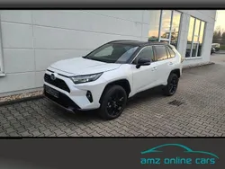 Pearl white/schwarz Neu 2025 Toyota RAV4 Hybrid Style SUV | 42.980 € (Fairer Preis)