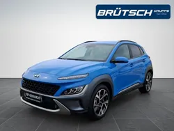 Surfy blue metallic Gebraucht 2022 Hyundai Kona Prime SUV | 22.780 € (Guter Preis)