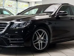 Obsidianschwarz (metallic) Gebraucht 2020 Mercedes S350 AMG Limousine | 56.979 € (Superpreis)