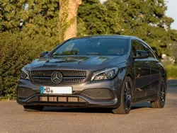 Grau Gebraucht 2018 Mercedes CLA180 Shooting Brake AMG Kombi | 18.999 € (Fairer Preis)