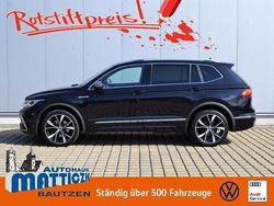 Schwarz Gebraucht 2021 VW Tiguan Allspace R-line SUV | 36.840 € (Teuer)