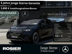 Schwarz / obsidianschwarz Gebraucht 2024 Mercedes EQE AMG 53 Premium Plus SUV | 98.845 €