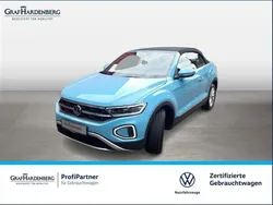 Blau Gebraucht 2024 VW T-Roc Cabriolet Style Cabrio | 31.888 € (Guter Preis)
