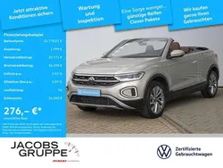 Silber Gebraucht 2023 VW T-Roc Cabriolet Style Cabrio | 32.770 € (Fairer Preis)