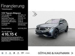 Platinum grey metallic Gebraucht 2023 VW Tiguan Allspace R-line SUV | 38.980 € (Fairer Preis)