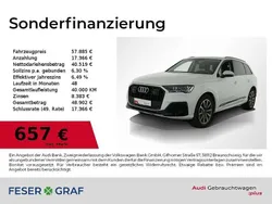 Gletscherweiß metallic Gebraucht 2020 Audi Q7 S-Line SUV | 57.885 € (Etwas zu teuer)