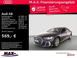 Firmamentblau metallic Gebraucht 2024 Audi A8 Ambiente Limousine | 63.989 € (Superpreis)