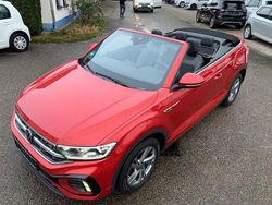 Rot Gebraucht 2022 VW T-Roc Cabriolet R-line Cabrio | 23.500 € (Fairer Preis)