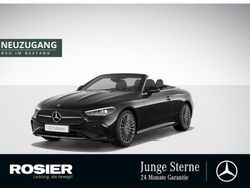 Schwarz / obsidianschwarz (metallic) Gebraucht 2024 Mercedes 200 AMG Cabrio | 60.890 €