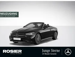 Schwarz / obsidianschwarz (metallic) Gebraucht 2024 Mercedes 200 AMG Cabrio | 60.890 €