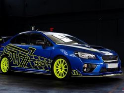 Blau Gebraucht 2017 Subaru WRX STI Limousine | 34.500 € (Fairer Preis)