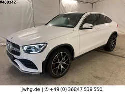 Weiß Gebraucht 2020 Mercedes GLC220 AMG line Coupé | 38.950 € (Fairer Preis)
