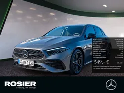 Grau / mountaingrau Gebraucht 2025 Mercedes A180 AMG line Limousine | 35.250 € (Fairer Preis)