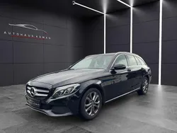 Schwarz Gebraucht 2017 Mercedes C200 Avantgarde Kombi | 14.880 € (Fairer Preis)
