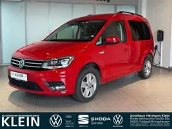 Rot Gebraucht 2017 VW Caddy Comfortline Van / Kleinbus | 24.950 € (Etwas zu teuer)