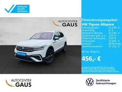Weiß Gebraucht 2022 VW Tiguan Allspace Life SUV | 33.240 € (Fairer Preis)