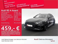 Mythosschwarz metallic Gebraucht 2022 Audi RS4 Ambiente Kombi | 70.941 € (Teuer)