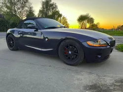 Blau Gebraucht 2004 BMW Z4 Performance Cabrio | 9.850 € (Teuer)