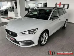 "nevada" weiss Gebraucht 2024 Seat Leon ST FR Kombi | 25.750 € (Guter Preis)