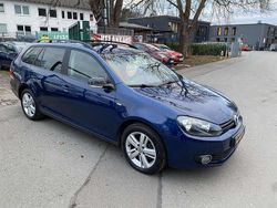 Tempest blue metallic Gebraucht 2013 VW Golf VII Match Kombi | 9.450 € (Fairer Preis)