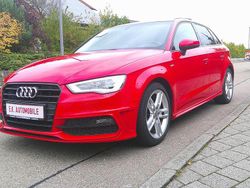 Brillantrot Gebraucht 2015 Audi A3 Sportback S-Line Limousine | 12.990 € (Fairer Preis)