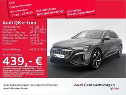 Daytonagrau perleffekt Gebraucht 2023 Audi Q8 e-tron S-Line SUV | 59.789 €