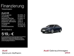 Firmamentblau metallic Gebraucht 2024 Audi A8L Ambiente Limousine | 82.990 € (Superpreis)