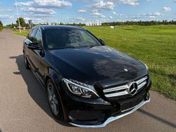 Schwarz Gebraucht 2016 Mercedes C200 AMG line Limousine | 18.999 € (Fairer Preis)