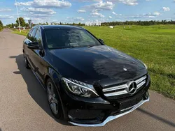 Schwarz Gebraucht 2016 Mercedes C200 AMG line Limousine | 19.499 € (Fairer Preis)