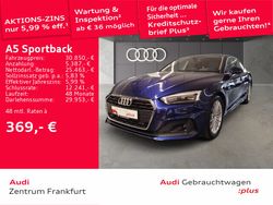 Navarrablau metallic Gebraucht 2022 Audi A5 Sportback Ambiente Kleinwagen | 30.850 € (Guter Preis)