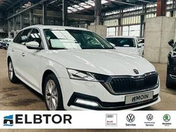 Moonweiss metallic Gebraucht 2022 Skoda Octavia Style Kombi | 23.980 € (Etwas zu teuer)