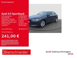 Manhattangrau Gebraucht 2024 Audi A3 Ambiente Limousine | 33.890 € (Guter Preis)