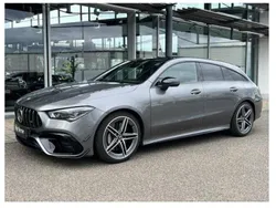 Grau Gebraucht 2020 Mercedes CLA45 AMG AMG Kombi | 41.500 € (Etwas zu teuer)