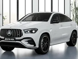 Weiß Neu 2025 Mercedes GLE53 AMG Active Coupé | 132.979 € (Teuer)