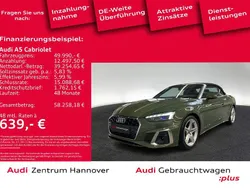 M4 distriktgrün metallic Gebraucht 2024 Audi A5 Cabriolet S-Line Cabrio | 49.990 € (Fairer Preis)